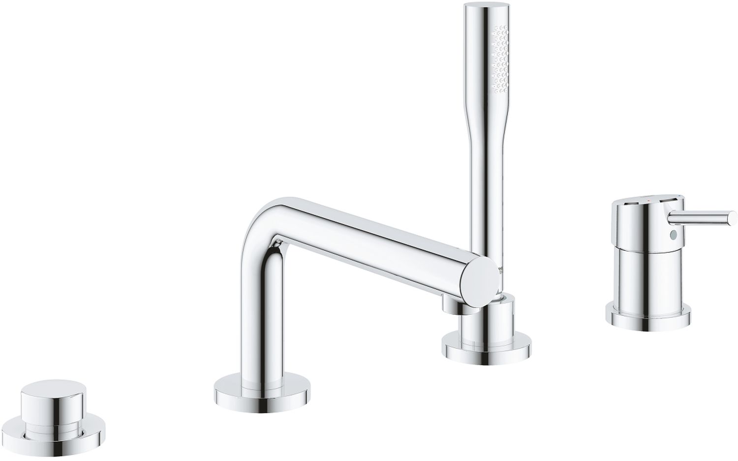 Darmowa Dostawa - Bateria wannowo-prysznicowa nawannowa starlight chrome Grohe Concetto 19576002