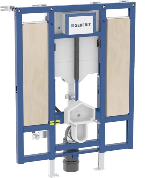 Darmowa Dostawa - Stelaż podtynkowy do miski wc wiszącej dla niepełnosprawnych Geberit Duofix 111904006