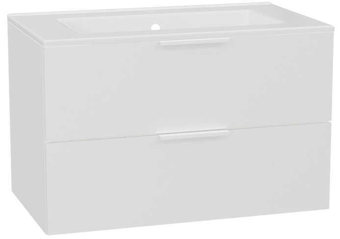 Darmowa Dostawa - Umywalka z szafką 81 cm białą Excellent Tuto 2.0 MLEX2172K800236WHWH