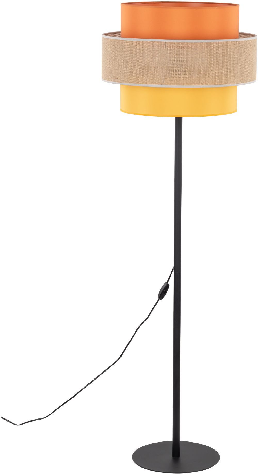 Darmowa Dostawa - Lampa stojąca 1x15 W czarna TK Lighting Trio 6451