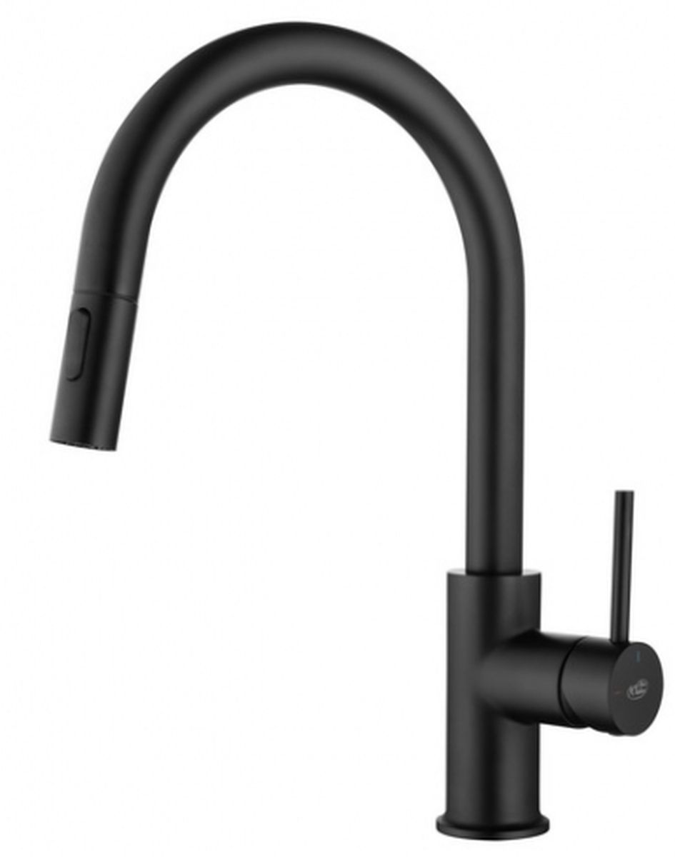 Darmowa Dostawa - Bateria kuchenna stojąca czarna Blue Water Plaza Plus 5901730616569