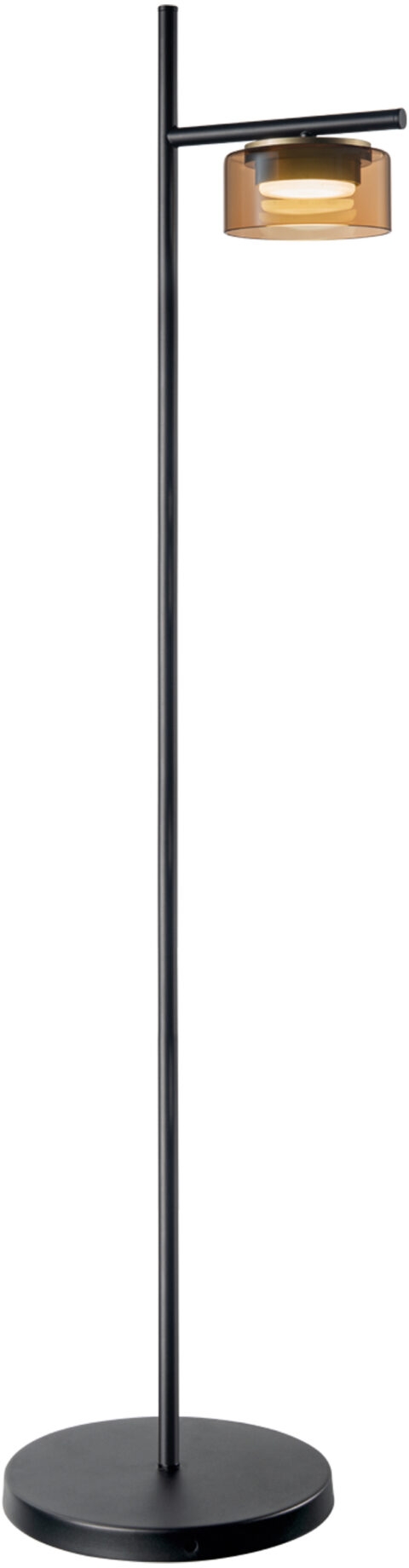 Darmowa Dostawa - Lampa stojąca 1x10 W czarna Goldlux Ofelia 331496