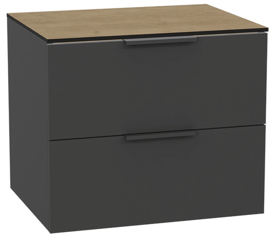 Darmowa Dostawa - Szafka z blatem 60x46.5x51.2 cm podumywalkowa wisząca szara-dąb Excellent Tuto 2.0 MLEX2172K6002BLGRGR