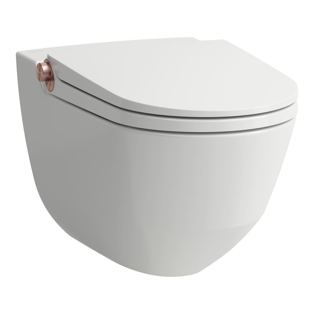 Darmowa Dostawa - Toaleta myjąca wisząca bez kołnierza biała Laufen Cleanet Riva H8206914030001