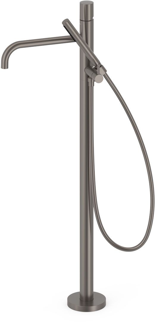 Darmowa Dostawa - Bateria wannowo-prysznicowa wolnostojąca grafitowa Tres Study Exclusive 26247006GR