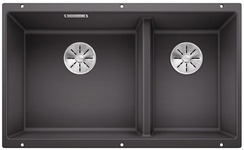 Darmowa Dostawa - Zlewozmywak granitowy 72.5x40 cm szary/grafitowy/onyx Blanco Subline 430/270-U 523152