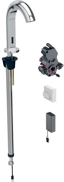 Darmowa Dostawa - Bateria umywalkowa stojąca elektroniczna chrom Geberit Piave 116184211