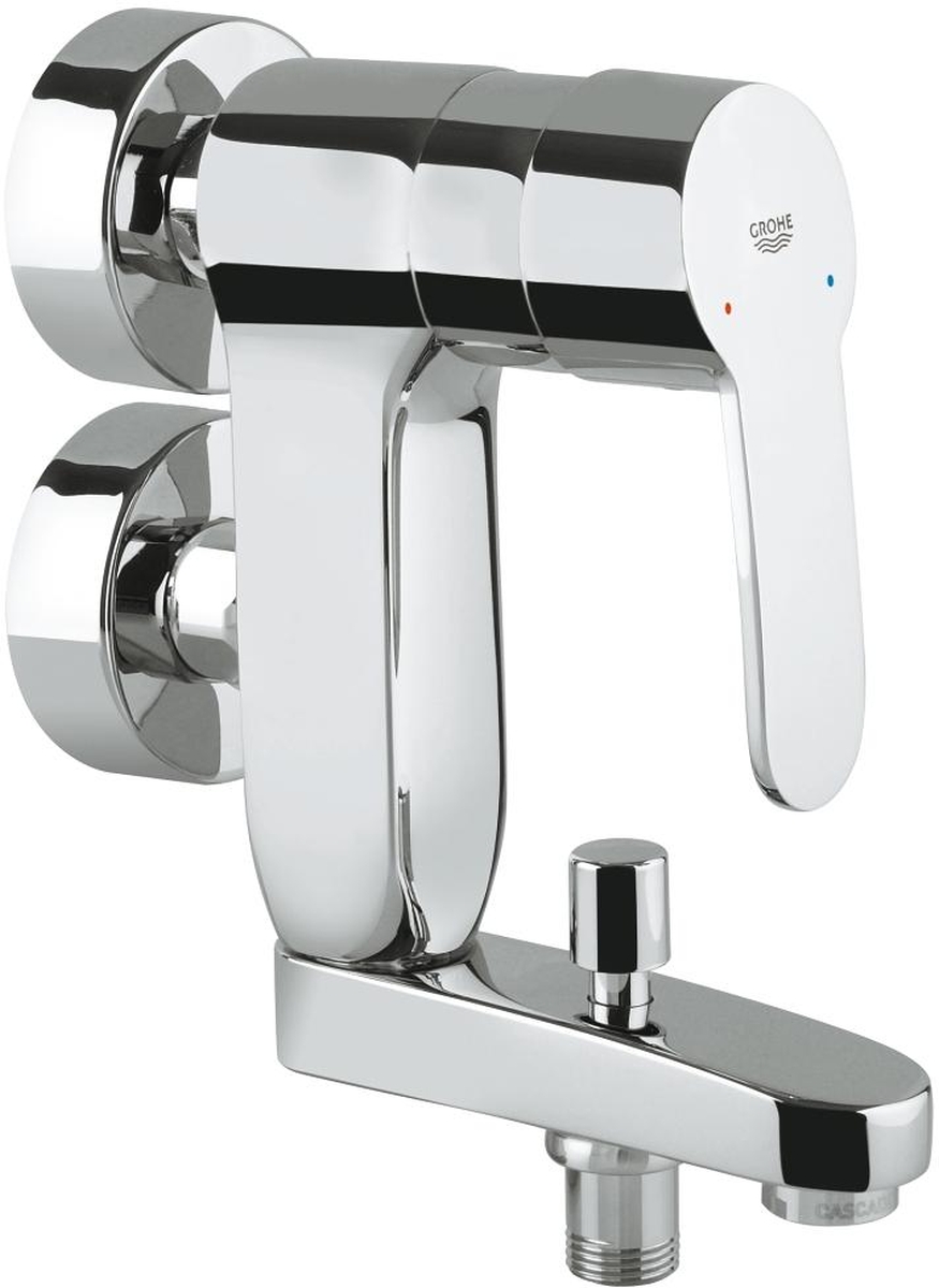 Darmowa Dostawa - Bateria wannowo-prysznicowa ścienna starlight chrome Grohe Eurostyle Cosmopolitan 23301000