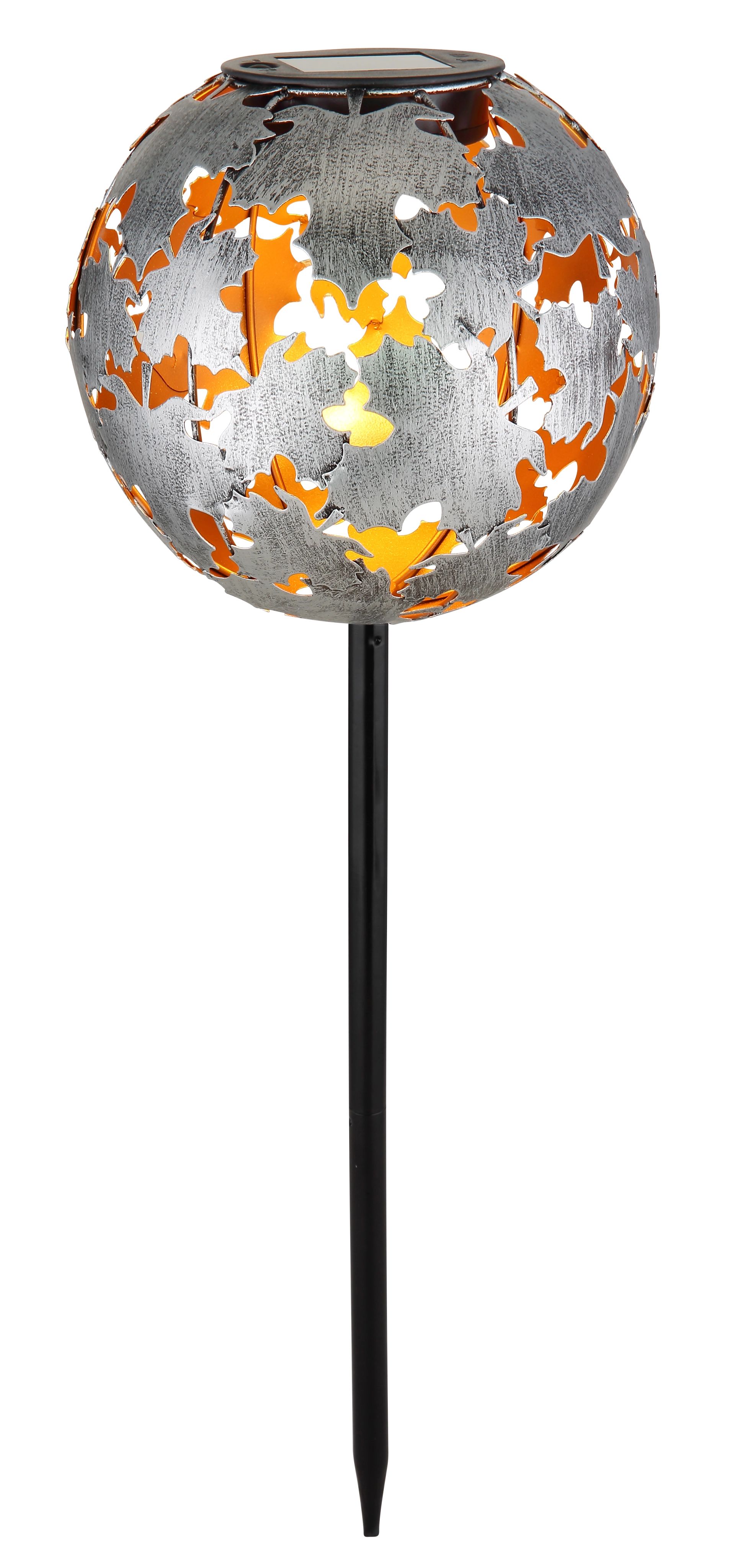 Darmowa Dostawa - Lampa solarna stojąca 1x0.02 W szara Globo Lighting Solar 36748S