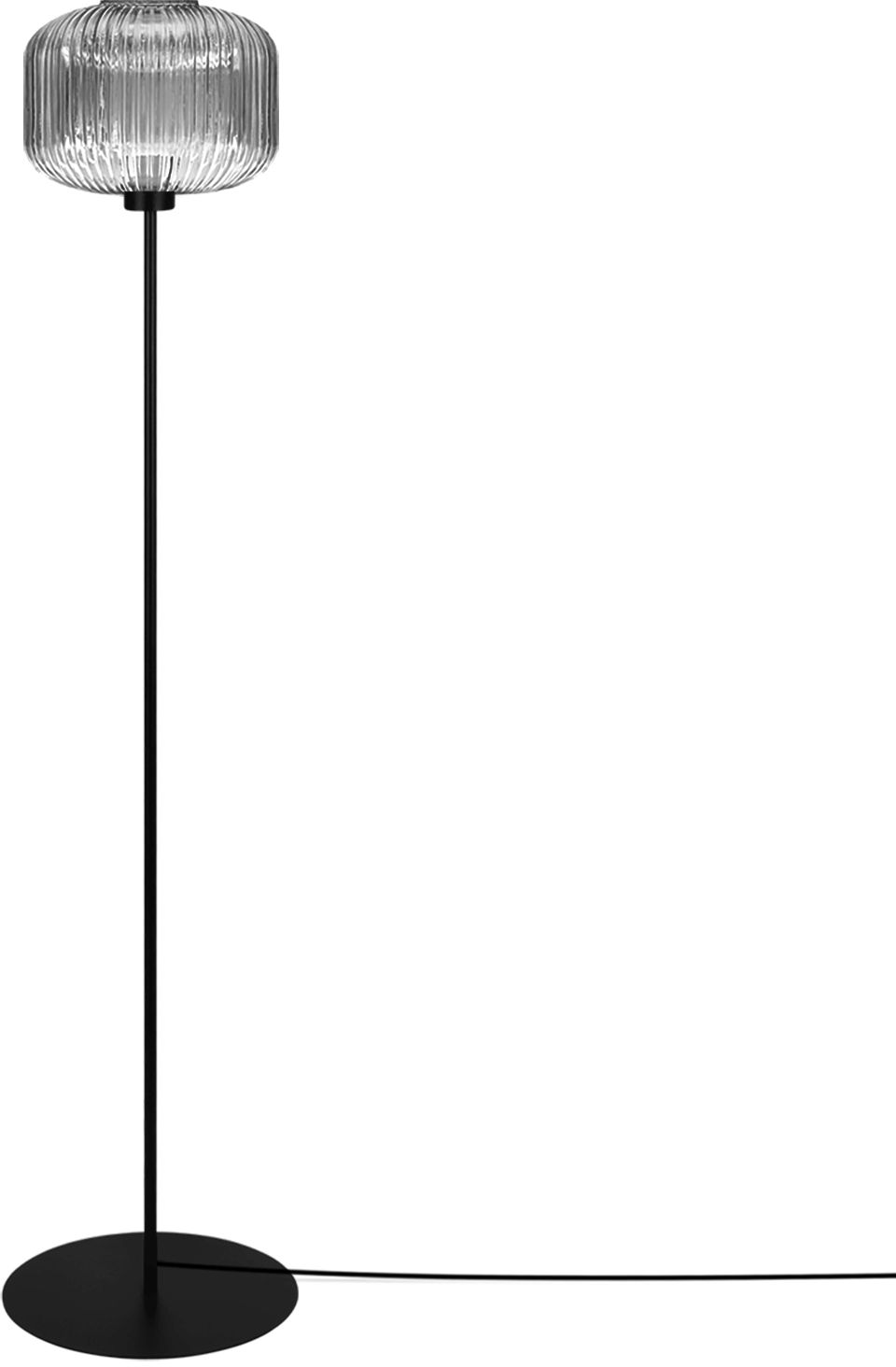 Darmowa Dostawa - Lampa stojąca 1x15 W czarna-grafitowa Kaja Campo K5665
