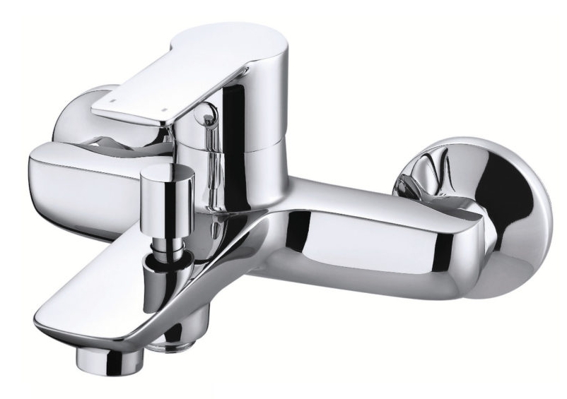 Darmowa Dostawa - Bateria wannowo-prysznicowa ścienna chrom Sea-Horse Fashion BJC103