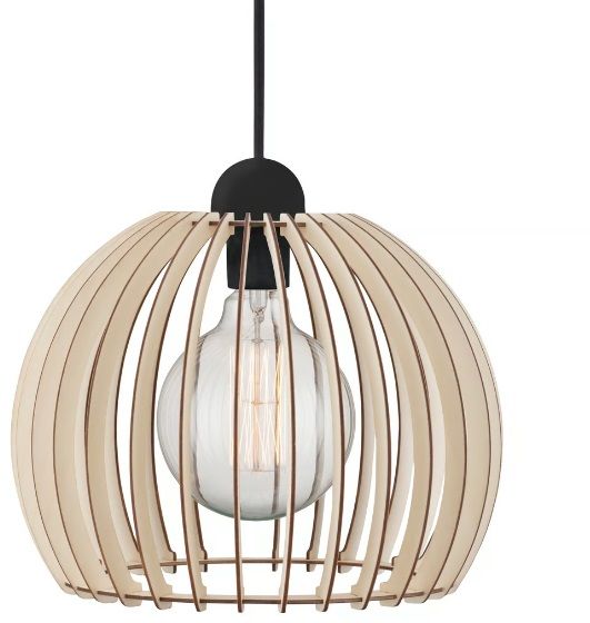 Darmowa Dostawa - Lampa wisząca 1x60 W drewno Nordlux Chino 84843014