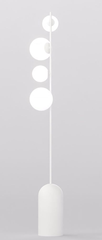 Darmowa Dostawa - Lampa stojąca 4x8 W biała Emibig Etno 1500LP4