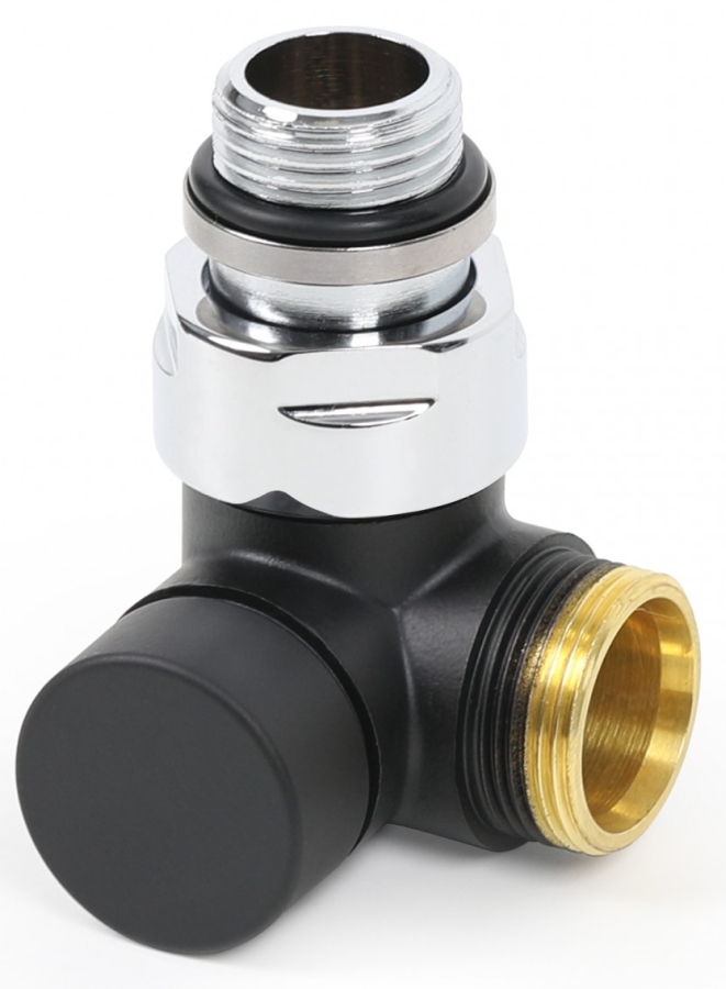 Darmowa Dostawa - Zawór trójosiowy czarny Terma TGZOCM002