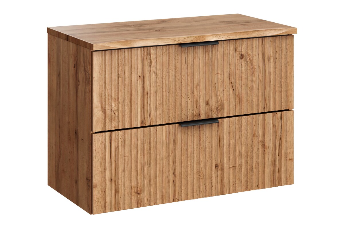 Darmowa Dostawa - Szafka z blatem 80x46x59.2 cm podumywalkowa wisząca dąb Comad Adel Oak SETADOBNATWOTAN80CM