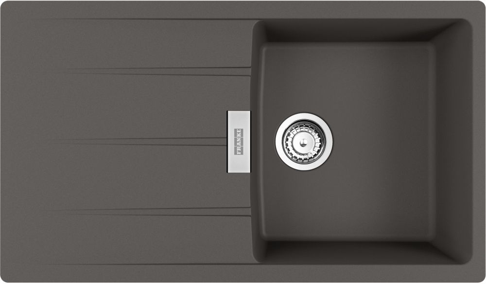 Darmowa Dostawa - Zlewozmywak granitowy 86x50 cm szary/grafitowy/onyx Franke Centro 1140716326