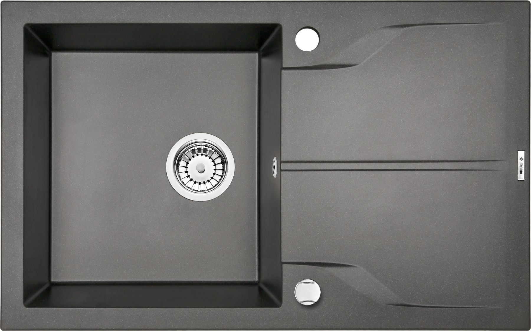 Darmowa Dostawa - Zlewozmywak granitowy 78x49 cm Deante Andante Flush ZQNT11F