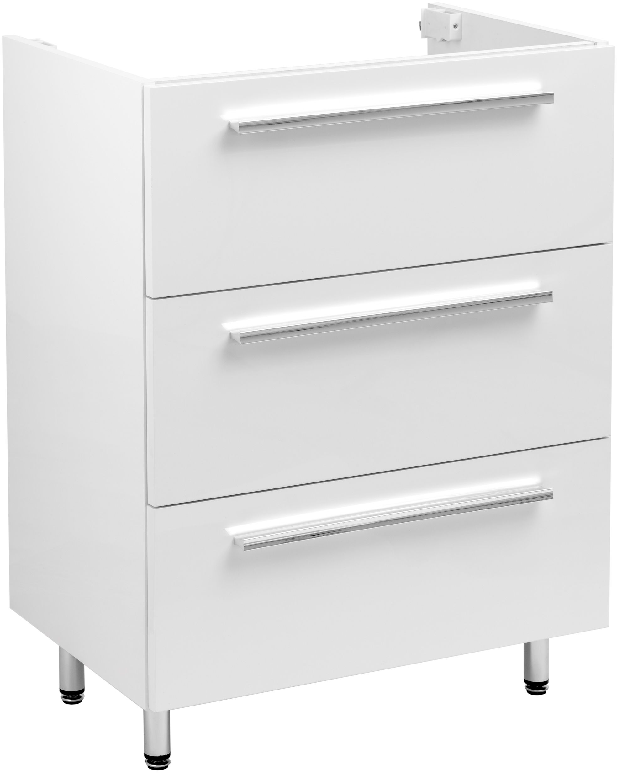 Darmowa Dostawa - Umywalka z szafką 61 cm białą Astor Bryza AMBZU60027