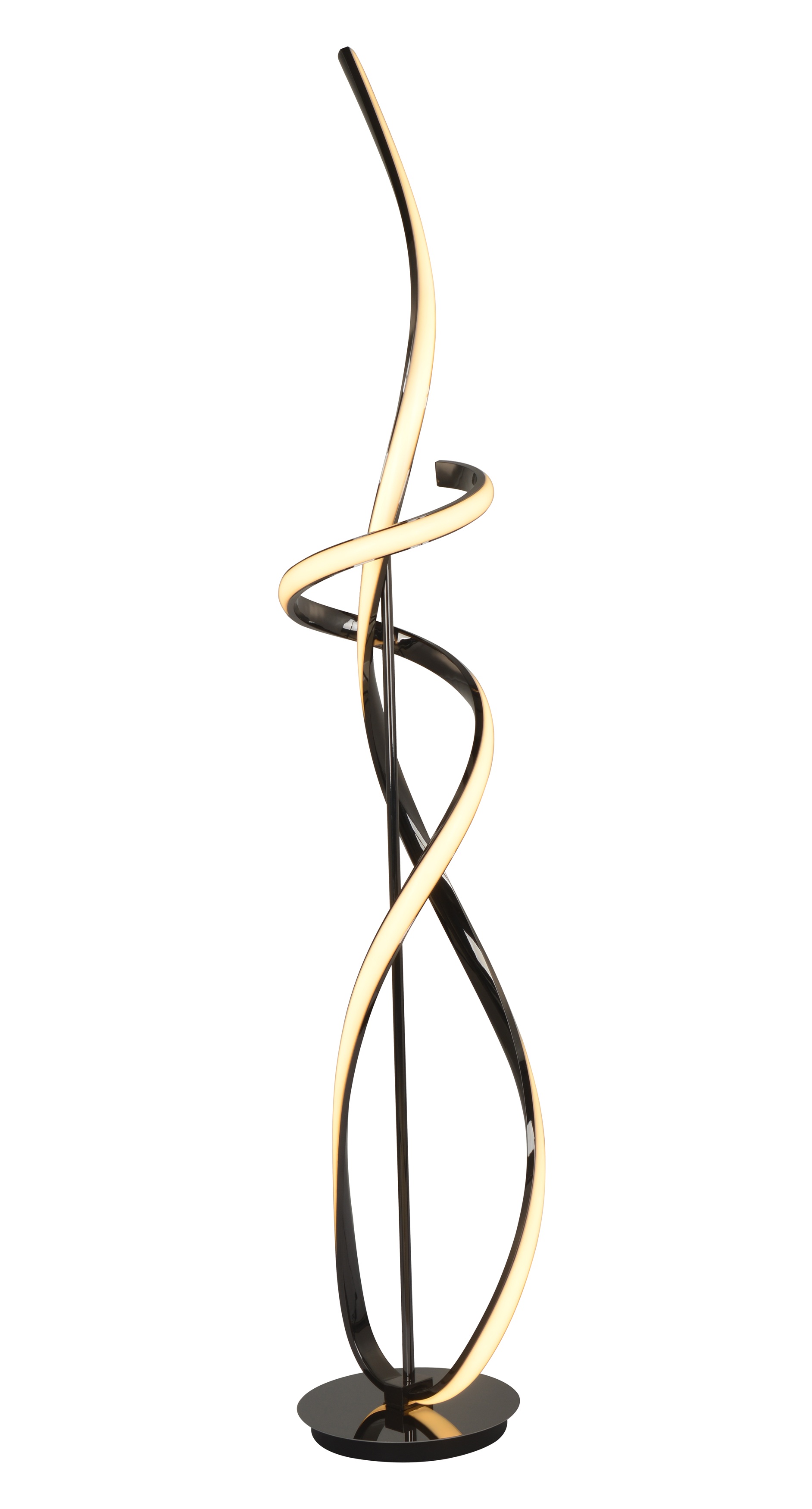 Darmowa Dostawa - Lampa stojąca 2x W czarna-chrom Aviano Bandol 3064105