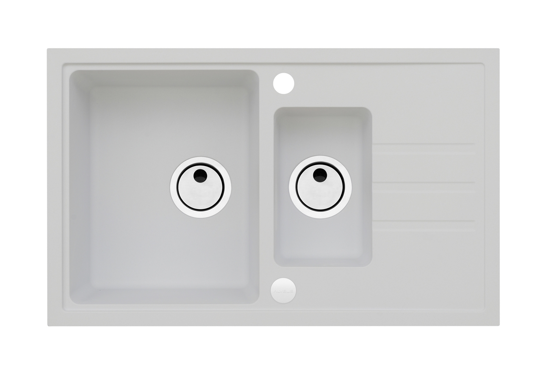 Darmowa Dostawa - Zlewozmywak granitowy 78x48 cm Alveus Intermezzo 1307011