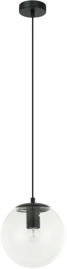 Darmowa Dostawa - Lampa wisząca 1x40 W czarna Italux Sarpo PND588671SBK