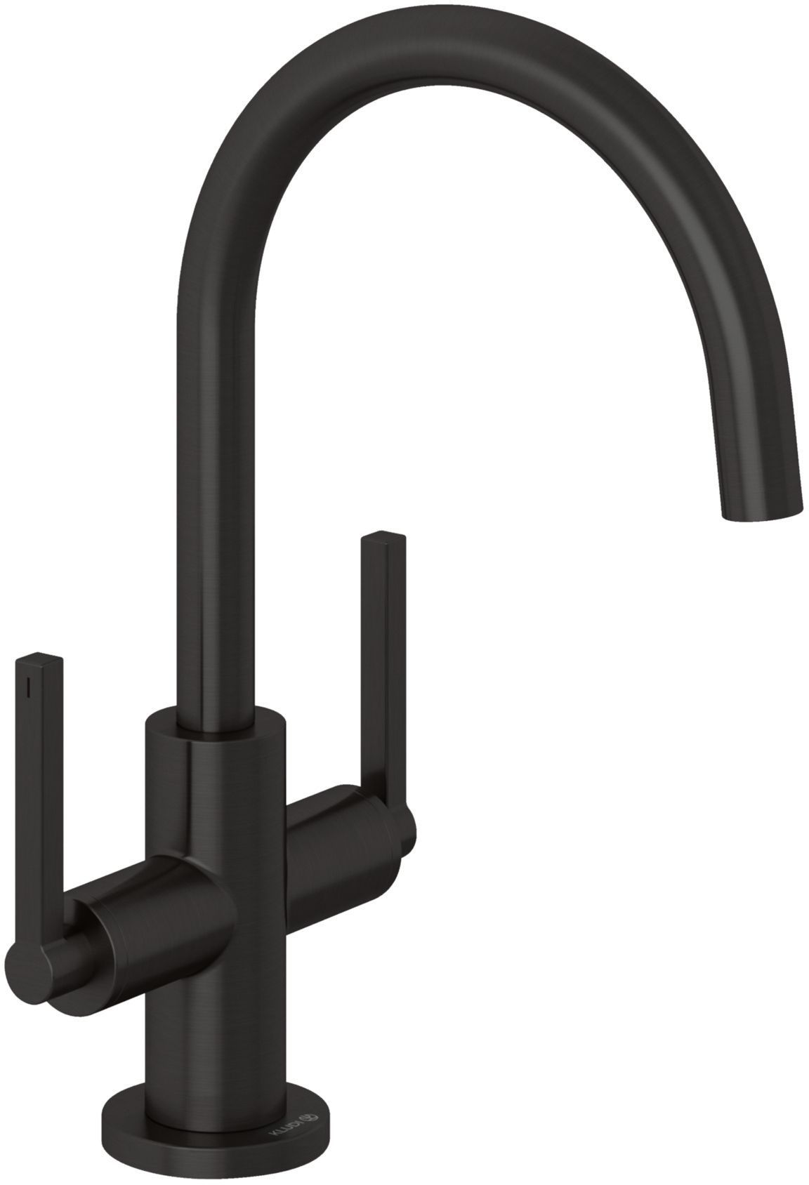 Darmowa Dostawa - Bateria umywalkowa stojąca czarna Kludi Nova Fonte Puristic 20118N215