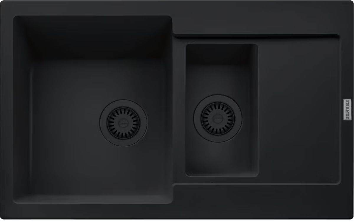 Darmowa Dostawa - Zlewozmywak granitowy 78x50 cm czarny Franke Maris 1140693532