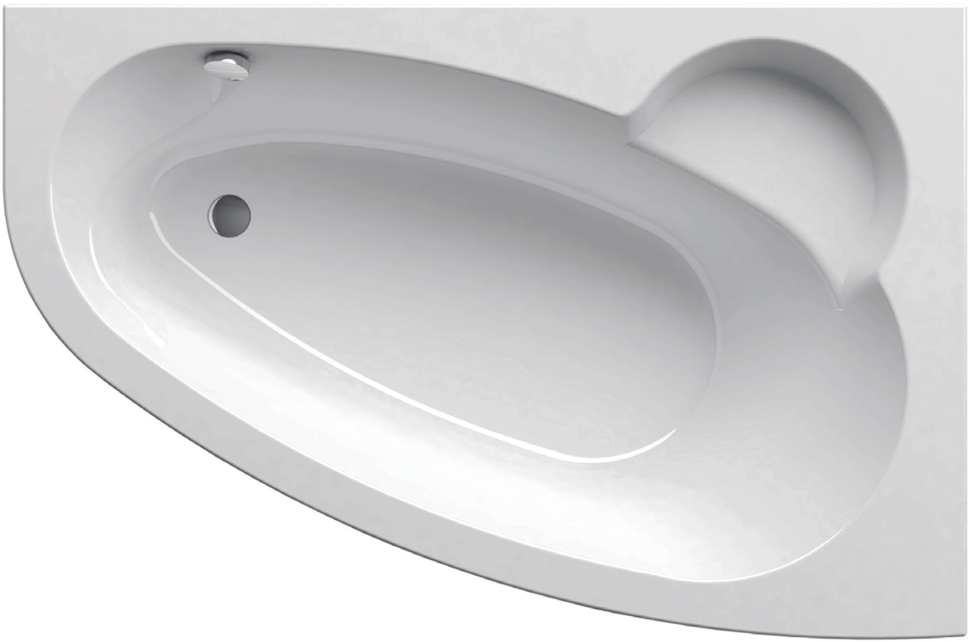 Darmowa Dostawa - Wanna narożna 170x110 cm prawa biała Ravak Asymmetric C491000000