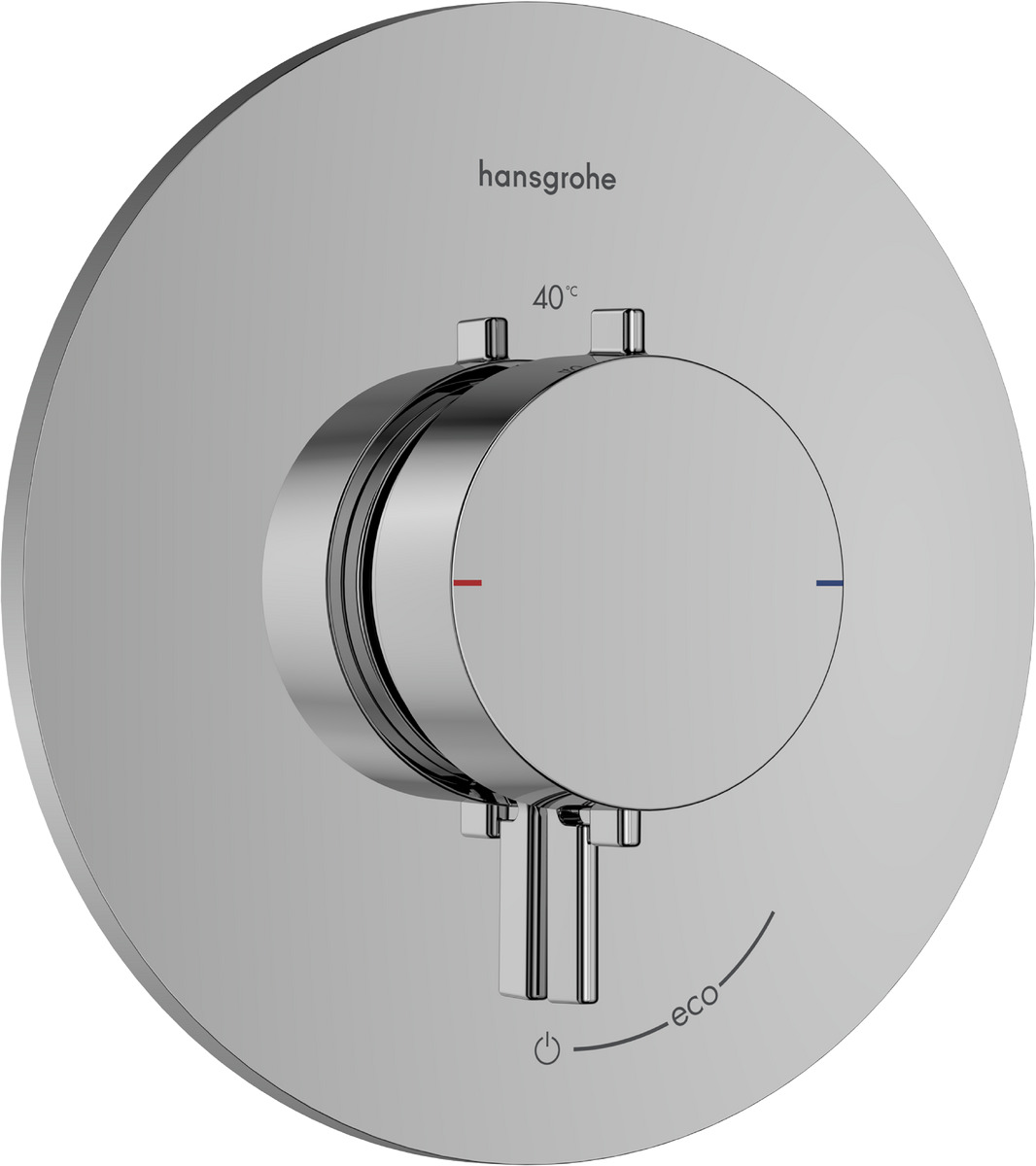 Darmowa Dostawa - Bateria prysznicowa podtynkowa z termostatem chrom Hansgrohe Ecostat Comfort S 33714000