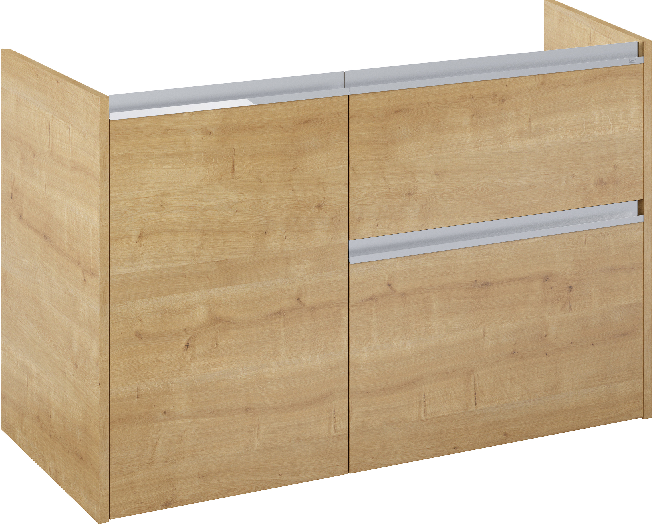 Darmowa Dostawa - Szafka 98.5x45.1x63.5 cm podumywalkowa wisząca dąb Roca Gap Pro A857905464