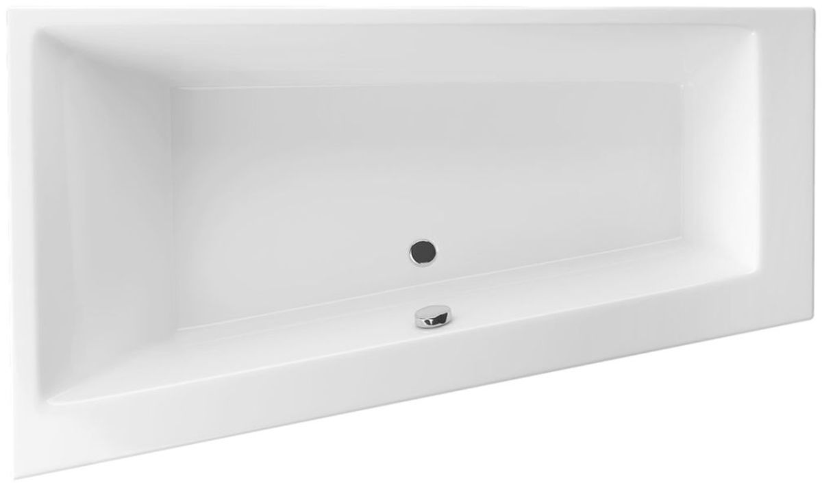 Darmowa Dostawa - Wanna narożna 170x100.5 cm lewa biała Excellent Sfera WAEXSFL17WHS