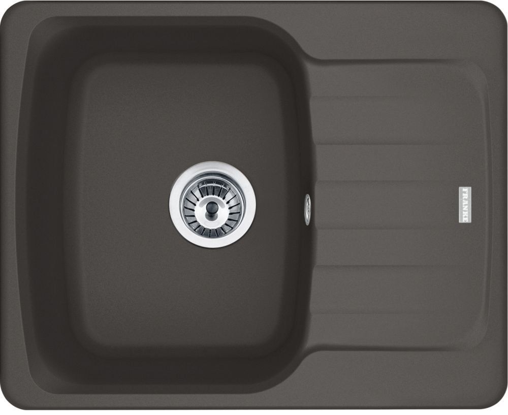Darmowa Dostawa - Zlewozmywak granitowy 62x50 cm szary/grafitowy/onyx Franke Centro 1140716190