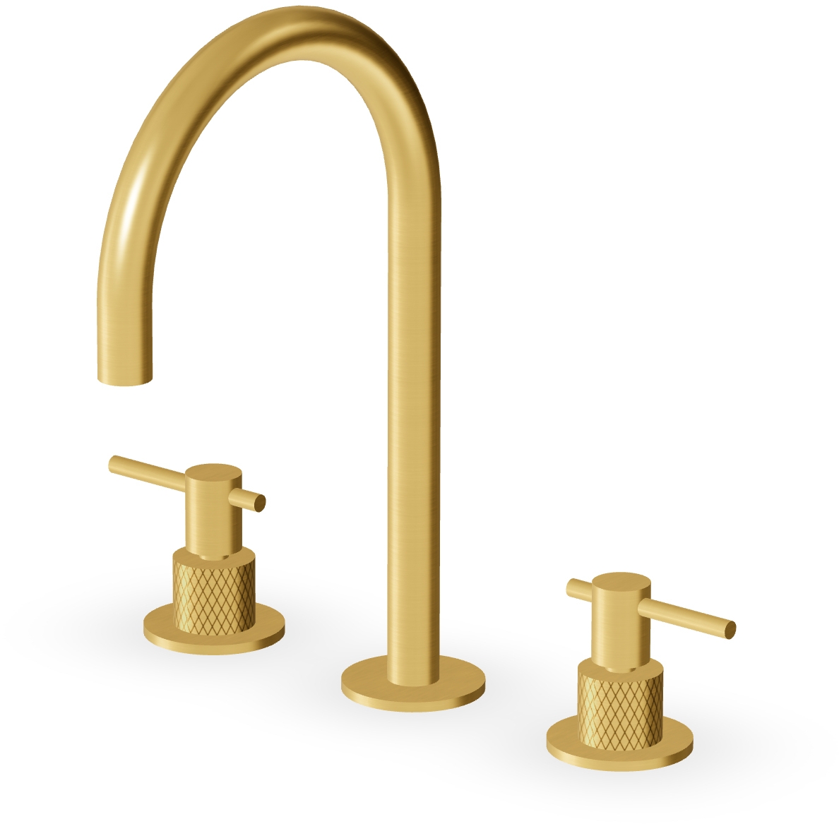 Darmowa Dostawa - Bateria umywalkowa stojąca złota Zucchetti Helm ZHL516XP41G3