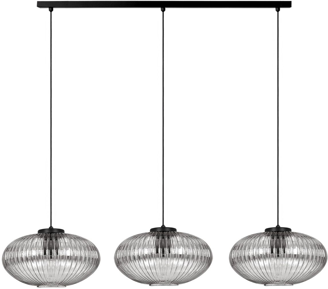 Darmowa Dostawa - Lampa wisząca 3x15 W czarna-grafitowa Kaja Arco K5678