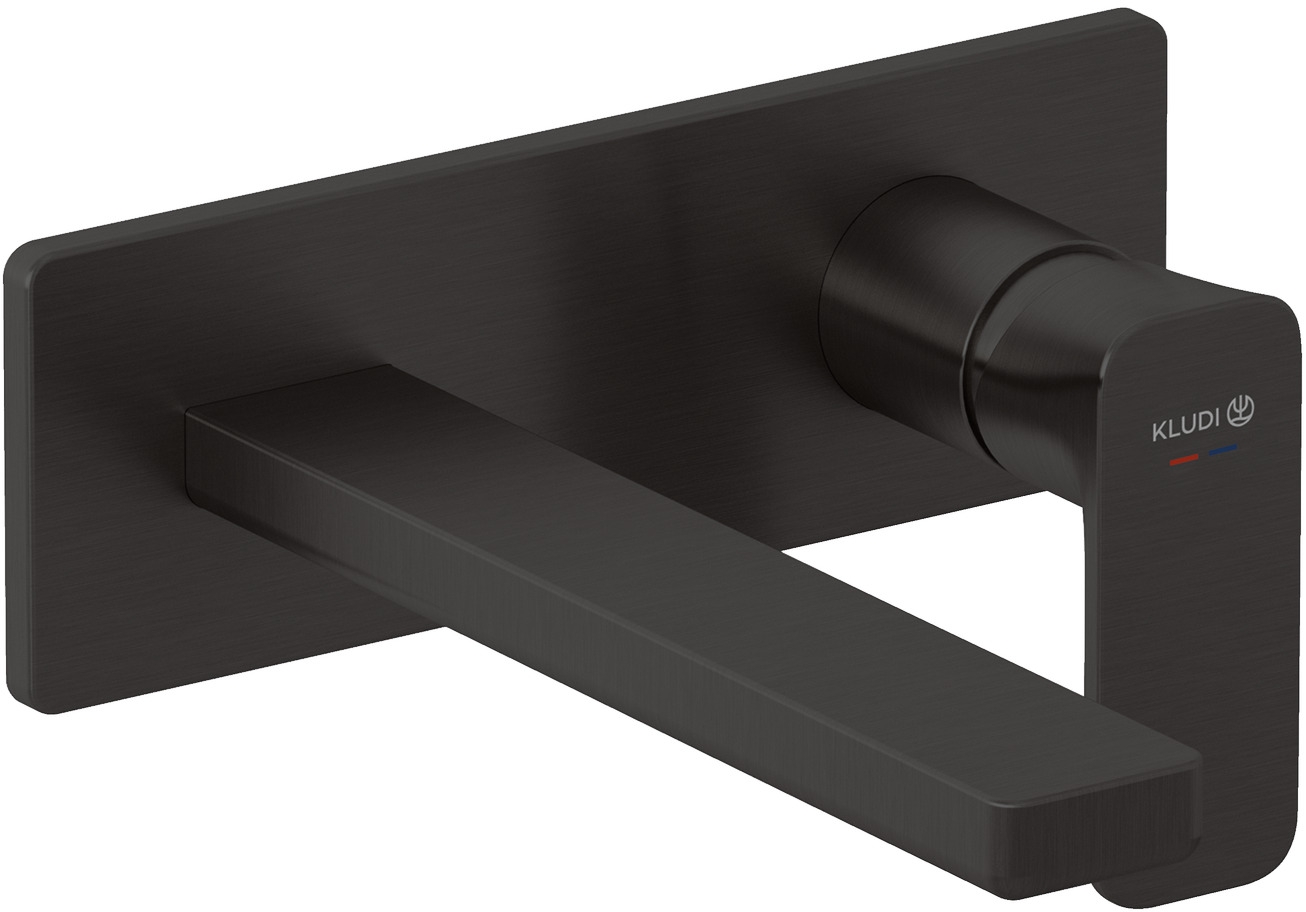 Darmowa Dostawa - Bateria umywalkowa podtynkowa czarna Kludi Renon 42244N275