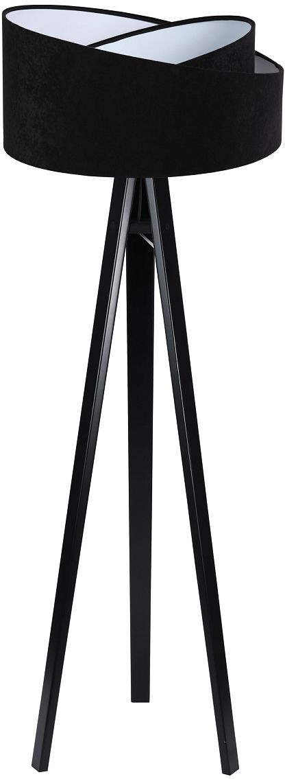 Darmowa Dostawa - Lampa stojąca 1x60 W biała-czarna BPS Koncept Galaxy 060P007CZ