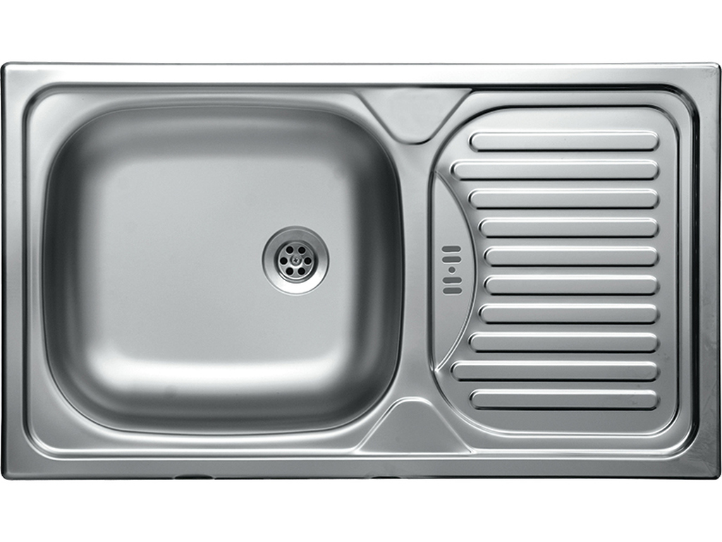 Darmowa Dostawa - Zlewozmywak stalowy 76x43.5 cm Kuchinox Orion SKO311T