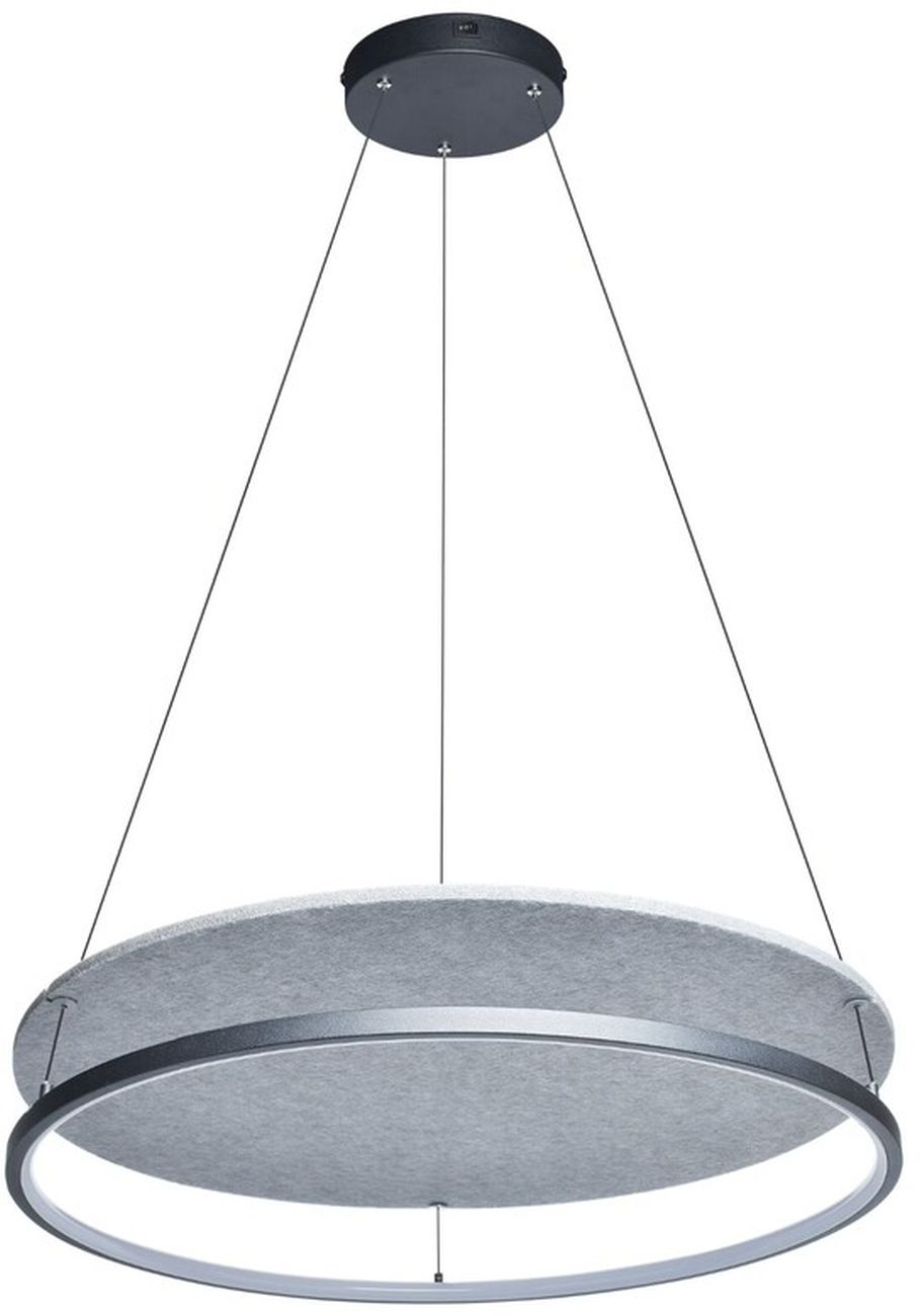 Darmowa Dostawa - Lampa wisząca 1x40 W czarna-szary/popielaty Rabalux Farenzo 72032