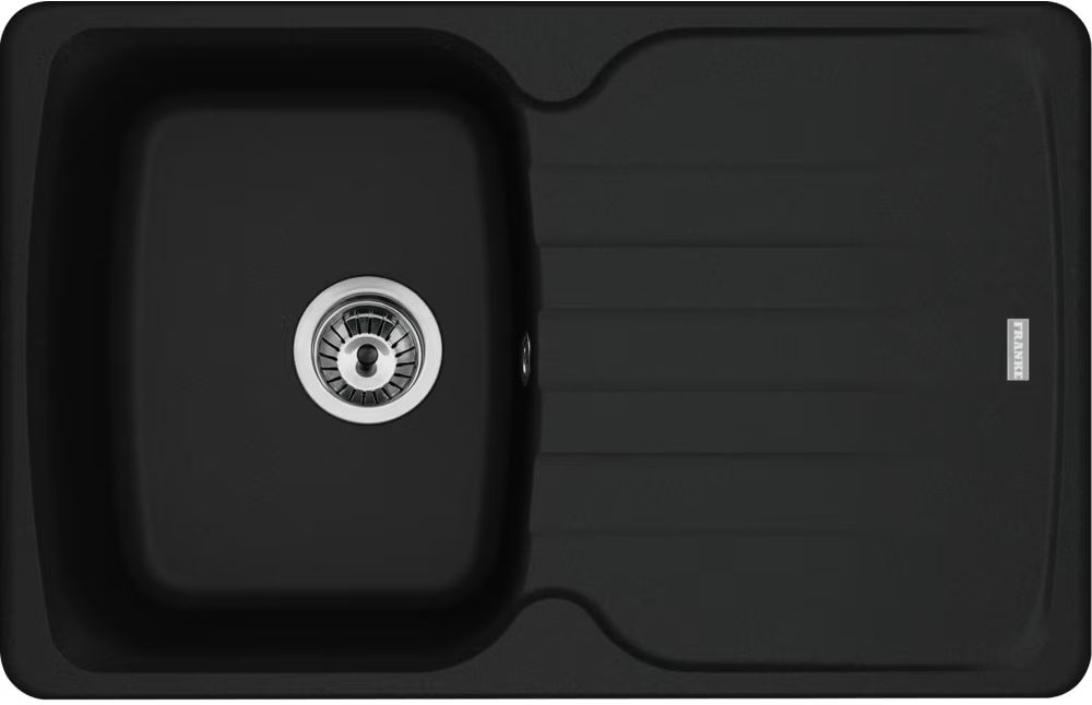 Darmowa Dostawa - Zlewozmywak granitowy 78x50 cm czarny Franke Antea 1140676253