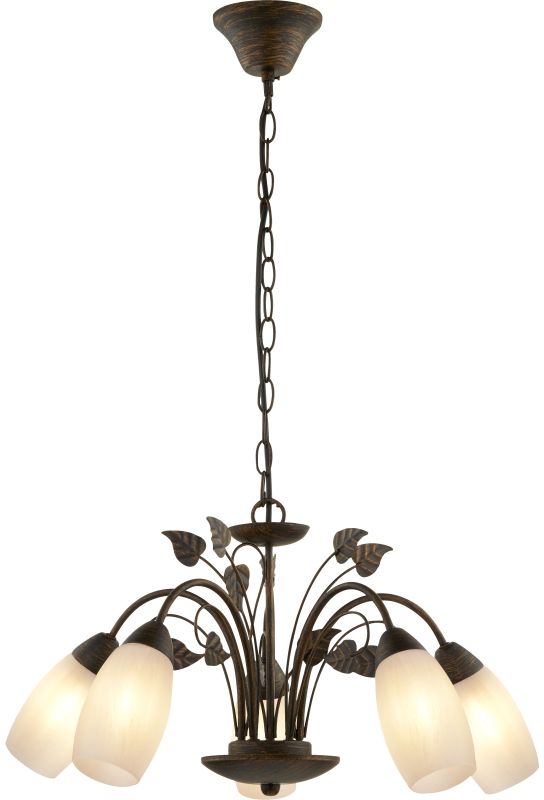 Darmowa Dostawa - Lampa wisząca 5x40 W czarna Globo Lighting Venezia 30800523X