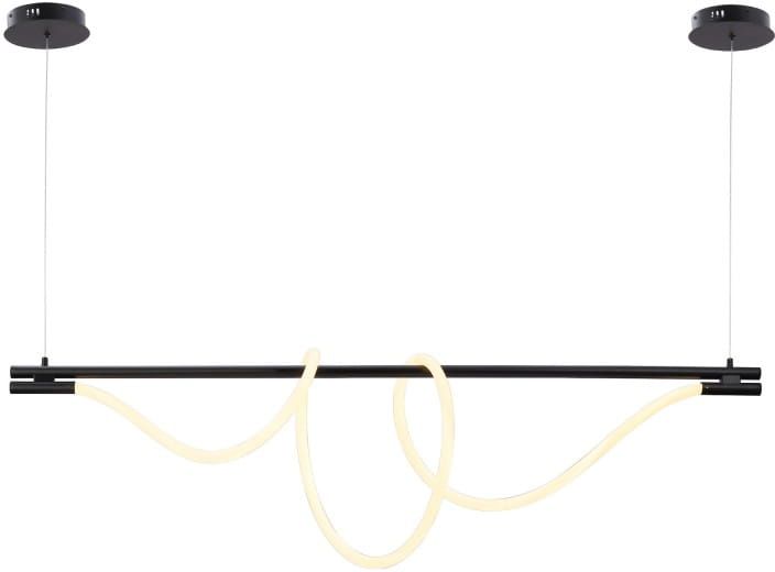 Darmowa Dostawa - Lampa wisząca 1x45 W czarna Abruzzo Spirali ABRHILTONSC38W