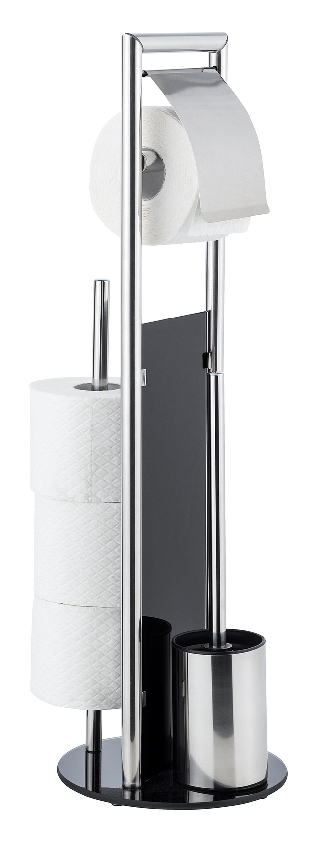 Darmowa Dostawa - Stojak na papier toaletowy ze szczotką WC Wenko Ravina 24075800
