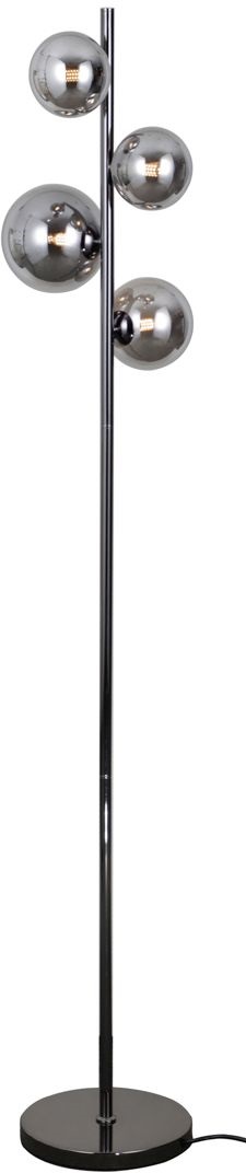 Darmowa Dostawa - Lampa stojąca 4x20 W czarna Italux Canello FL4060074BCR