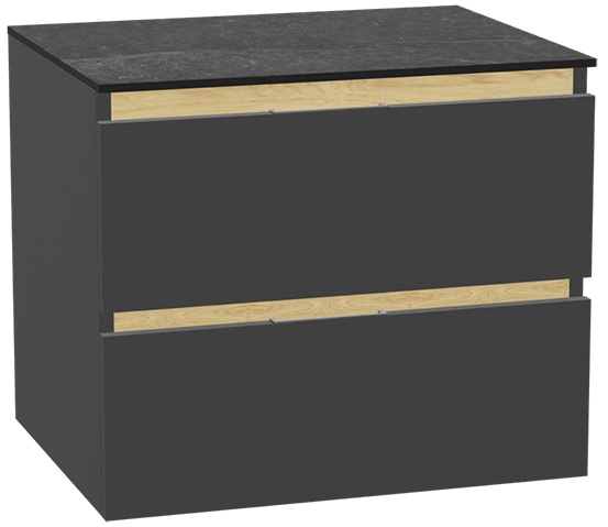 Darmowa Dostawa - Szafka z blatem 60x46.5x51.2 cm podumywalkowa wisząca grafitowa-szara-dąb Excellent Tuto 2.0 MLEX2172K6001MAGRGR