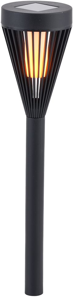 Darmowa Dostawa - Lampa solarna stojąca 1x0.06 W czarny Milagro Flame EKO1450