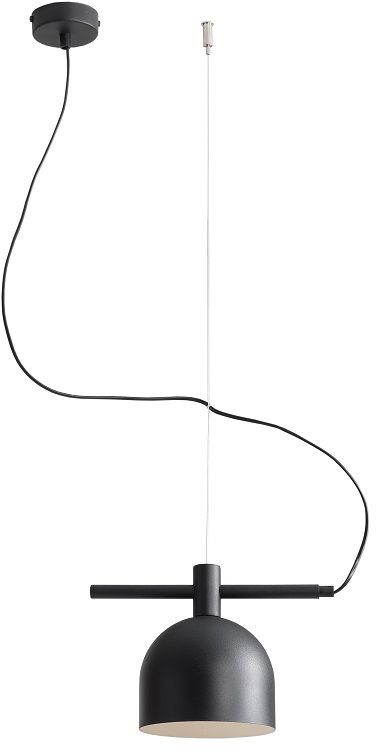 Darmowa Dostawa - Lampa wisząca 1x15 W czarna Aldex Beryl 976G1