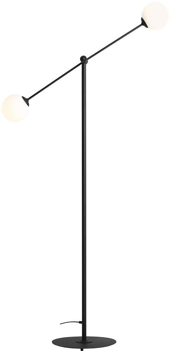 Darmowa Dostawa - Lampa stojąca 2x10 W czarna Aldex Ohio 1081A1
