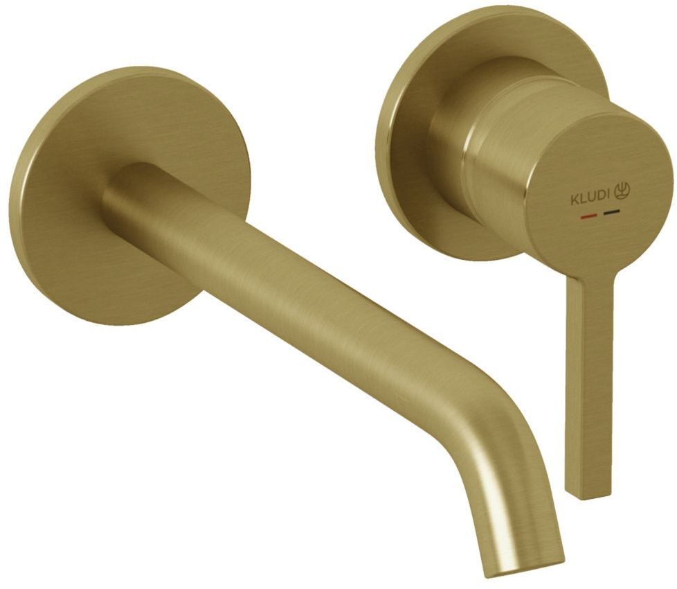 Darmowa Dostawa - Bateria umywalkowa podtynkowa złota Kludi Nova Fonte Pura 20245N015