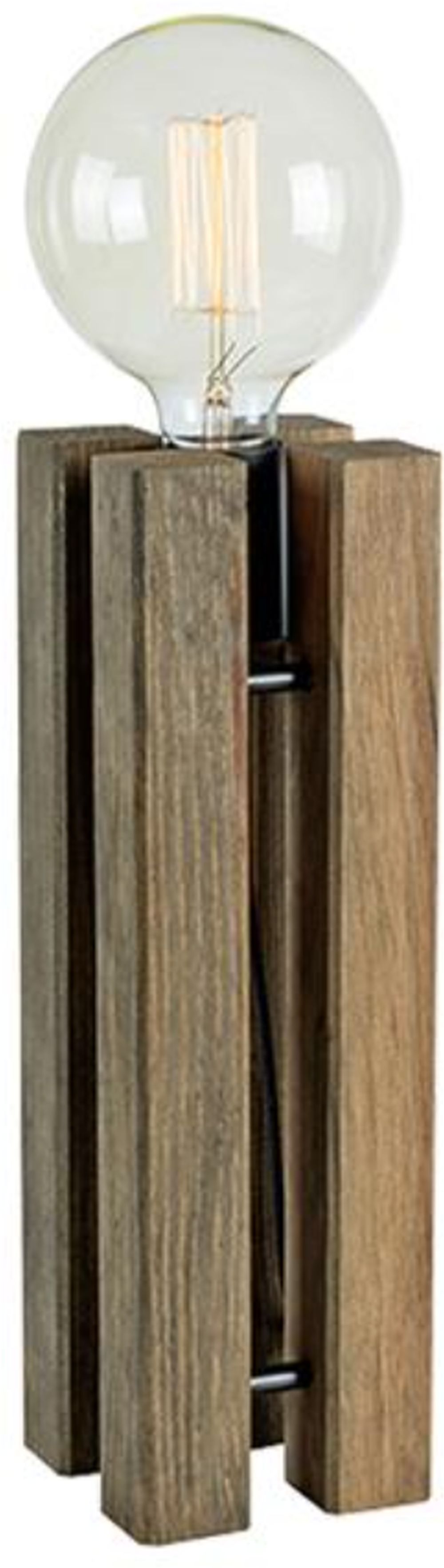 Darmowa Dostawa - Lampa stołowa 1x40 W drewno Markslöjd Lodge 108758