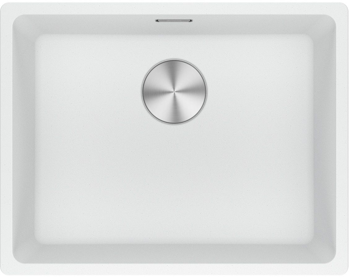 Darmowa Dostawa - Zlewozmywak granitowy 52x40 cm biały Franke Maris 1250687255